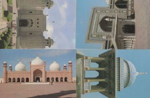 Lahore Fort Mosque Pakistan 4x Postcard s