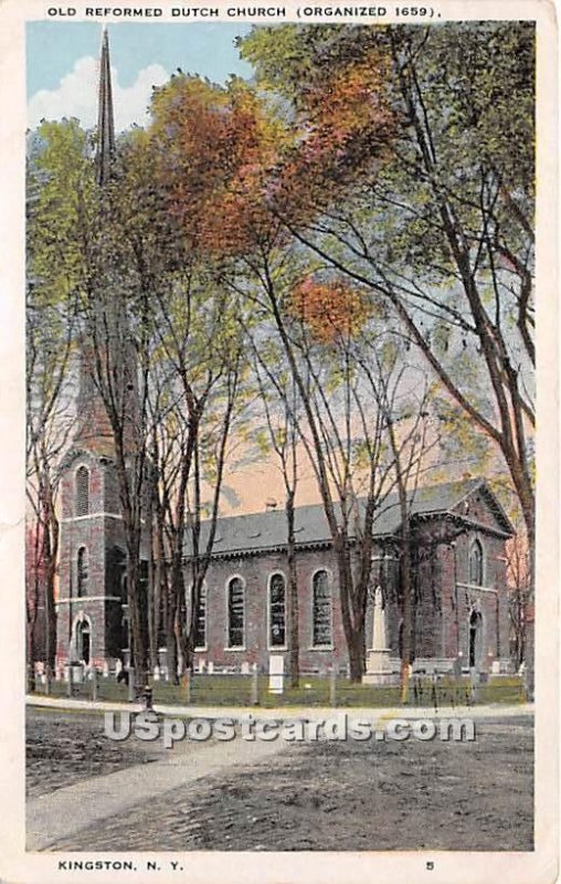 Old Reformed Dutch Church - Kingston, New York NY  