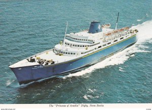 Car Ferry PRINCESS OF ACADIA , St John N.B. to Digby N.S. , Canada , 50-70s