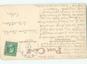 Pre-Linen Risque FIGURES TALK - WOMAN SHOWN FROM BACK SIDE AB6105