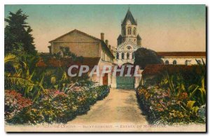 Old Postcard Lerins Islands Saint Honorat Monastery of Entree