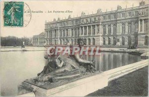 Postcard Old Versailles Parterres Water