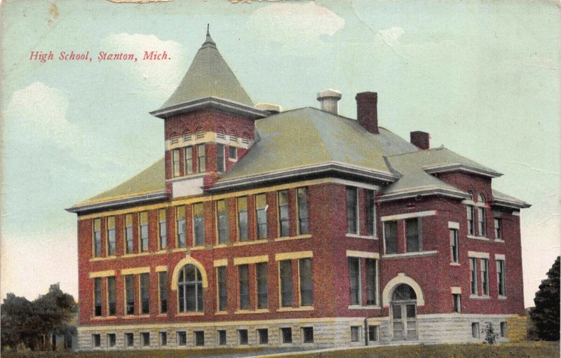 Postcard High School in Stanton, Michigan~122778
