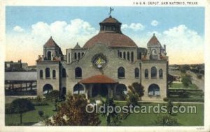 I and G N Depot, San Antonio, TX, Texas, USA Train Railroad Station Depot Unu...