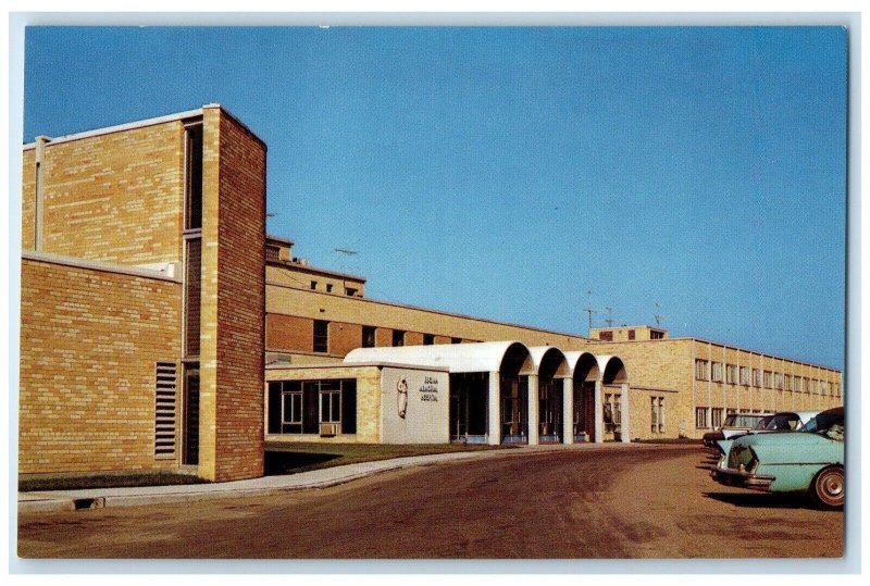 1960 Regina Memorial Hospital Nursing Home Residence Hastings Minnesota Postcard