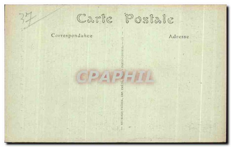 Postcard Old Chinon Vieilles Maisons Rue Voltaire