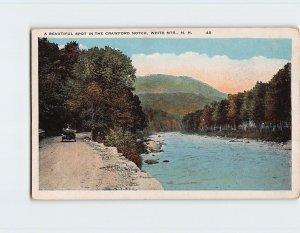 Postcard A Beautiful Spot In The Crawford Notch, White Mountains, New Hampshire