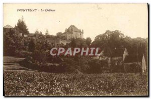 Postcard Old Chateau Frontenay