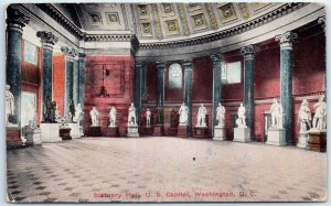 Postcard - Statuary Hall, U. S. Capitol - Washington, District of Columbia