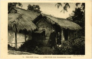CPA AK VIETNAM - Annam - L'Habitation d'un Missionnaire a Hué (85085)