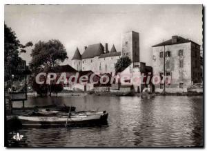 Postcard Modern Nemours Le Chateau