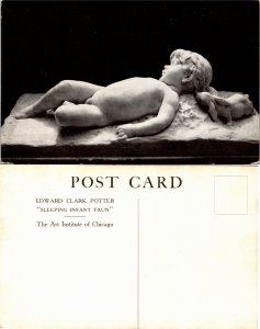 Sleeping Infant Faun (24746