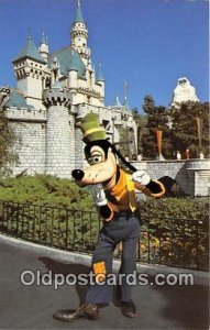 Bashful Goofy Disneyland, Anaheim, CA, USA Unused 