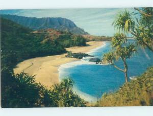Unused Pre-1980 BEACH SCENE Kauai Hawaii HI G5465@