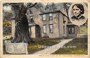 Home of Louisa Alcott & Her Little Women - Concord, MA