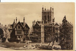 Worcestershire Postcard - Abbey Gardens and Priory Church - Malvern - Ref 16307A