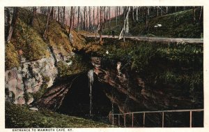 Vintage Postcard Entrance To Mammoth Cave Tourist Spot Kentucky KY Kyle Co. Pub.
