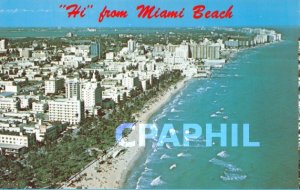 Modern Postcard The semi-tropical charm and luxurious hotels
of Miami Beach, ...