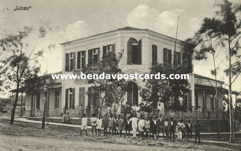 angola, LUANDA LOANDA, Liceu Central Salvador Correa (1910s)