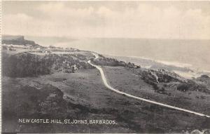 E46/ Barbados Foreign Postcard Caribbean c1910 New Castle Hill St Johns 6