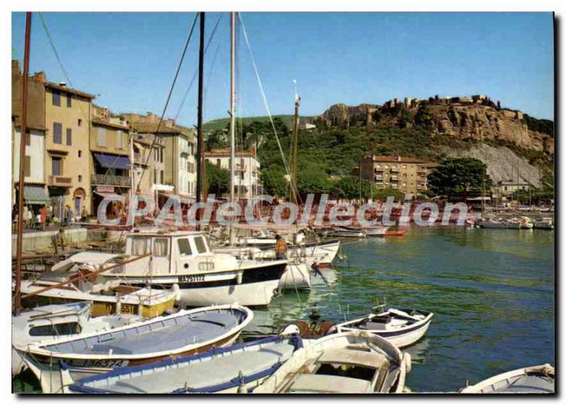 Modern Postcard Cassis Harbor And The Castle