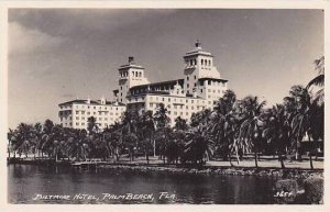 Florida Palm Beach Biltmore Hotel Real Photo RPPC