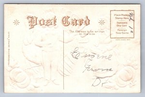 DS5/ Uncle Sam Patriotic Thanksgiving Postcard c1910 Turkey  118