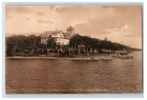 1910 Murray Hill Park Hotel Thousand Murray Islands Vintage Postcard P30E