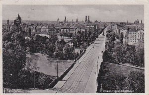 Germany Muenchen Totalansicht mit Maximilianstrasse