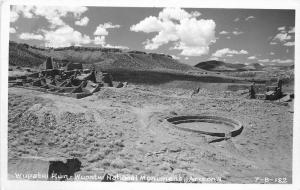 Arizona 1950s Wupatki Ruin Monument RPPC Photo Postcard 4694