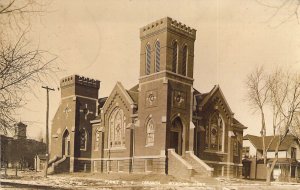 c'12, RPPC, Real Photo, M.E.Methodist Church,  Weymore, NE Old Post Card