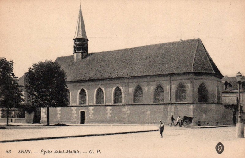 Eglise Saint-Mathis,Sens,France BIN