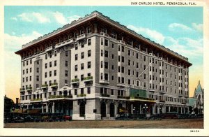 Florida Pensacola San Carlos Hotel Curteich