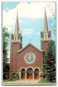 1940 S.S. Peter And Paul R.C. Church Hamburg New York NY Posted Vintage Postcard