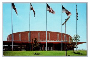 Dallas Memorial Auditorium Dallas Texas Postcard