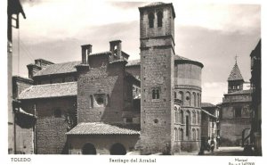 Spain Toledo Santiago del Arrabal Vintage RPPC 04.03