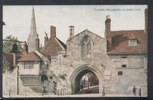 Wiltshire Postcard - Salisbury: St Ann's Gate   RS20886