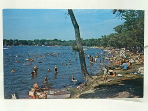 Morris T Baker County Park Lake Independence Maple Plain Minnesota Vtg Postcard