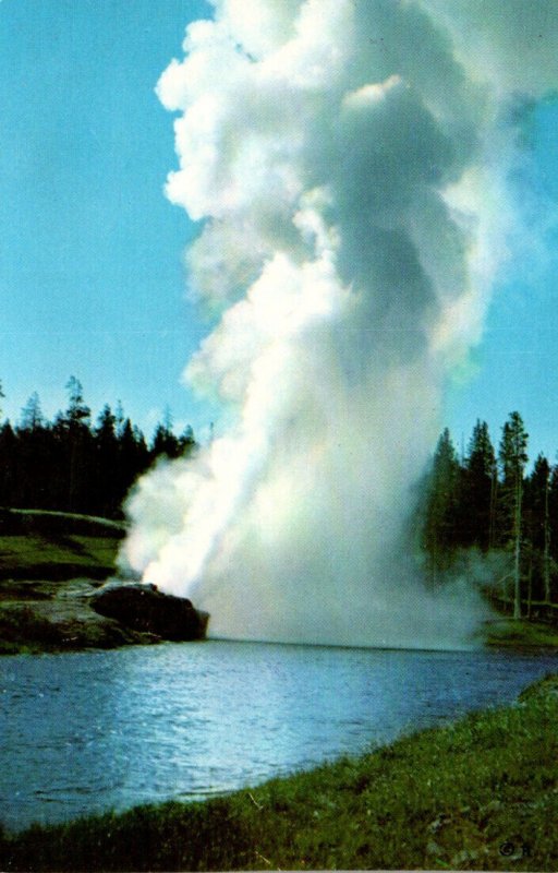 Yellowstone National Park Riverside Geyser Upper Geyser Basin