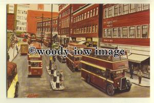 tm5578 - Guy & Daimler Wartime Utility Buses - art postcard 