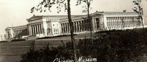 1940s Rppc Vintage Postcard Museum The Grogan Photo Co Chicago IL 