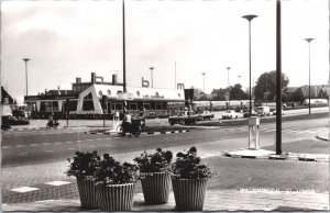 Netherlands Wageningen Stadsbrink Vintage RPPC 09.18