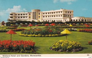 MORECAMBE, Lancashire, England, PU-1972; Midland Hotel And Gardens