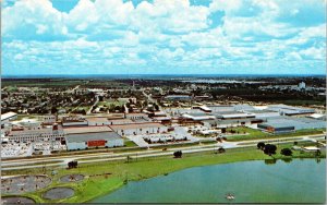 Citrus World Lake Wales Florida FL Aerial View Postcard UNP VTG Unused Vintage 
