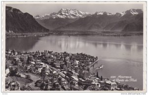 RP, Montreux Et Dents Du Midi, Vaud, Switzerland, PU-1949