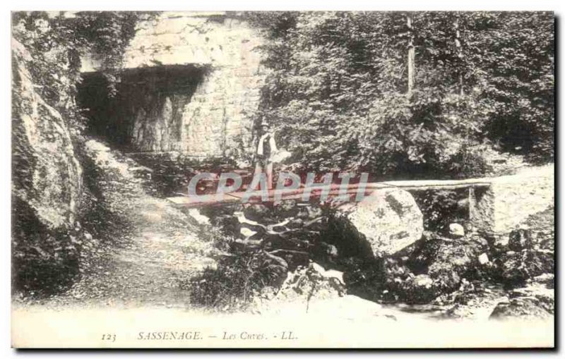 Old Postcard The tanks Sassenage