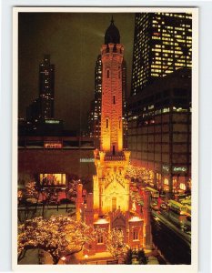 Postcard Water Tower Chicago Illinois USA