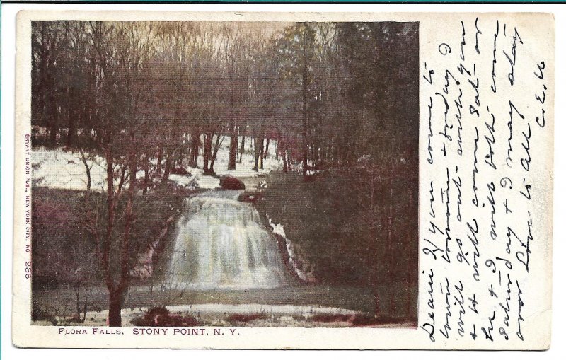 Stony Point, NY - Flora Falls - Early 1900s
