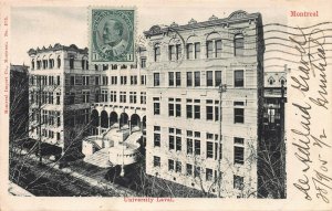 Laval University, Montreal, Canada, Early Postcard, Used in 1905