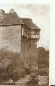 Shropshire Postcard - Priest's Tower - Stokesay Castle - Real Photo - Ref TZ6876